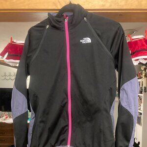Women’s The North Face Dirt Track Jacket – Medium – Zip-Off Sleeves